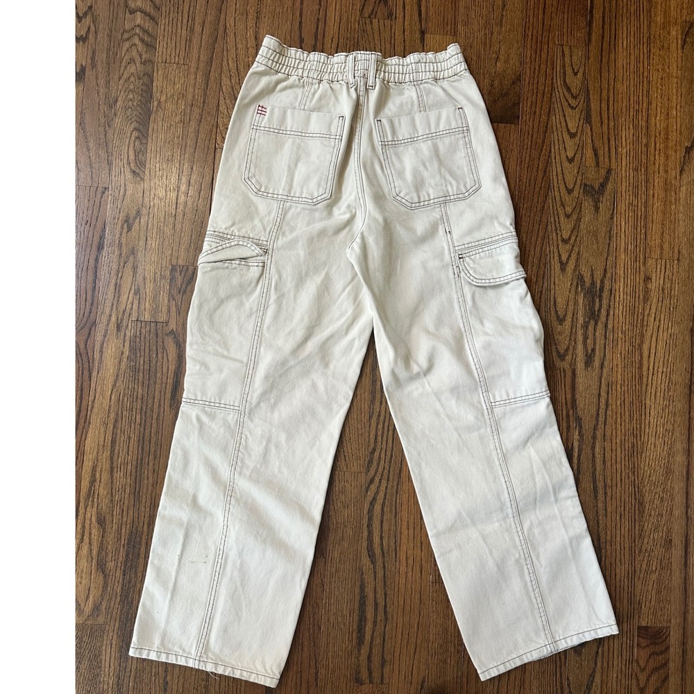 Urban Outfitters BDG High Waisted Blaine Relaxed Skate Cargo Jeans Size 29 - Picture 2 of 6